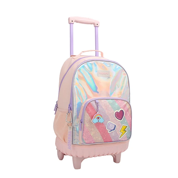 MOCHILA CARRO TRENDY 28028 ROSA - Imagen 3