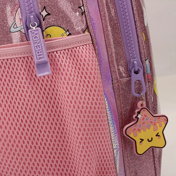 MOCHILA CARRO TRENDY 28033 ROSA - Imagen 6