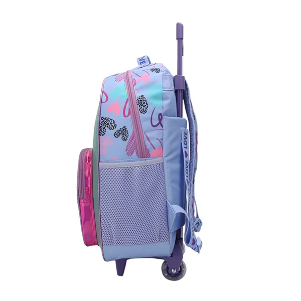 MOCHILA CARRO MUAA 28052 AQUA CON LILAC - Imagen 3