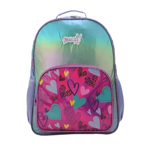 MOCHILA MUAA 28053 AQUA CON LILAC