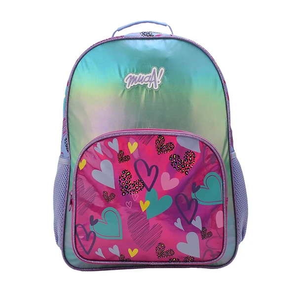 MOCHILA MUAA 28053 AQUA CON LILAC