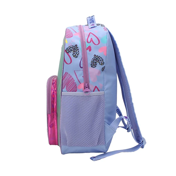 MOCHILA MUAA 28053 AQUA CON LILAC - Imagen 3