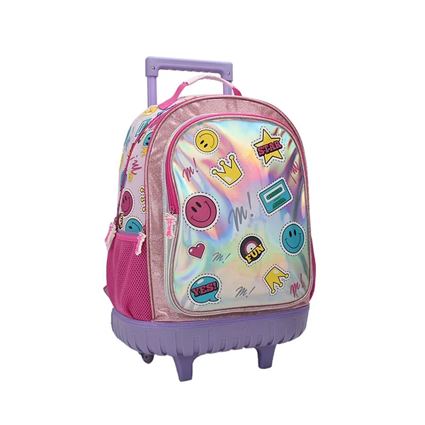 MOCHILA CARRO MUAA 28054 ROSA CON LILA - Imagen 4