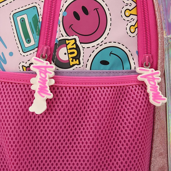 MOCHILA CARRO MUAA 28054 ROSA CON LILA - Imagen 6