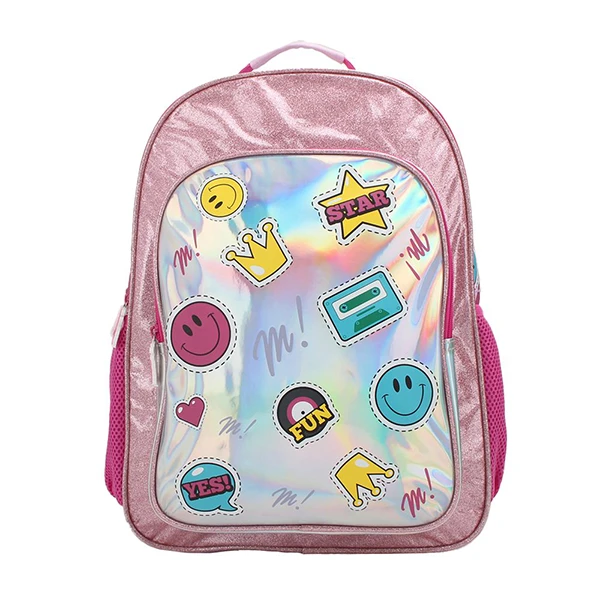 MOCHILA MUAA 28055 ROSA CON LILA - Imagen 2