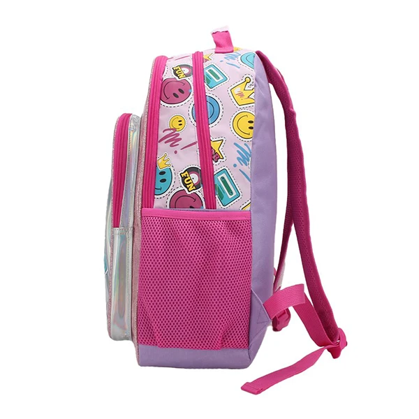 MOCHILA MUAA 28055 ROSA CON LILA - Imagen 3