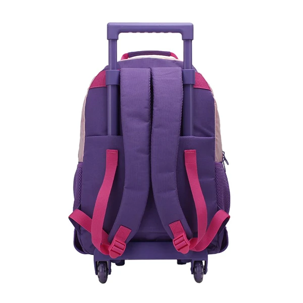 MOCHILA CARRO MUAA 28057 VIOLETA CON ROSA - Imagen 5