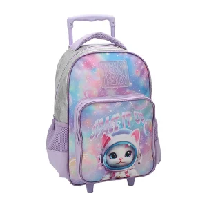 SET MOCHILA CARRO Y CARTU TRENDY 28087 LILA