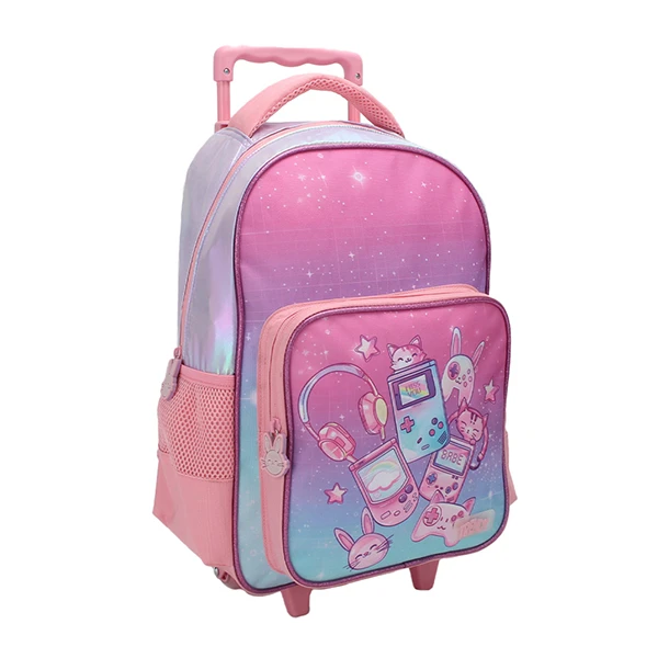 SET MOCHILA CARRO Y CARTU TRENDY 28090 ROSA - Imagen 4