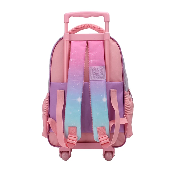 SET MOCHILA CARRO Y CARTU TRENDY 28090 ROSA - Imagen 5