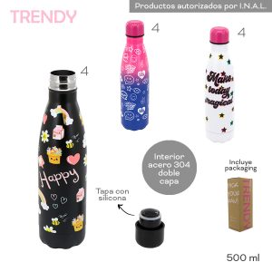 Botella Termica Trendy 18481