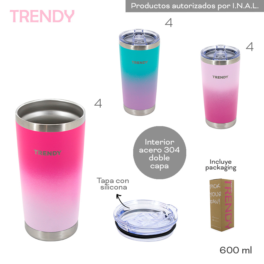 VASO TERMICO TRENDY 18483
