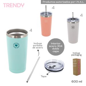 VASO TERMICO TRENDY 18484