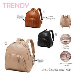 MOCHILA TRENDY 22529